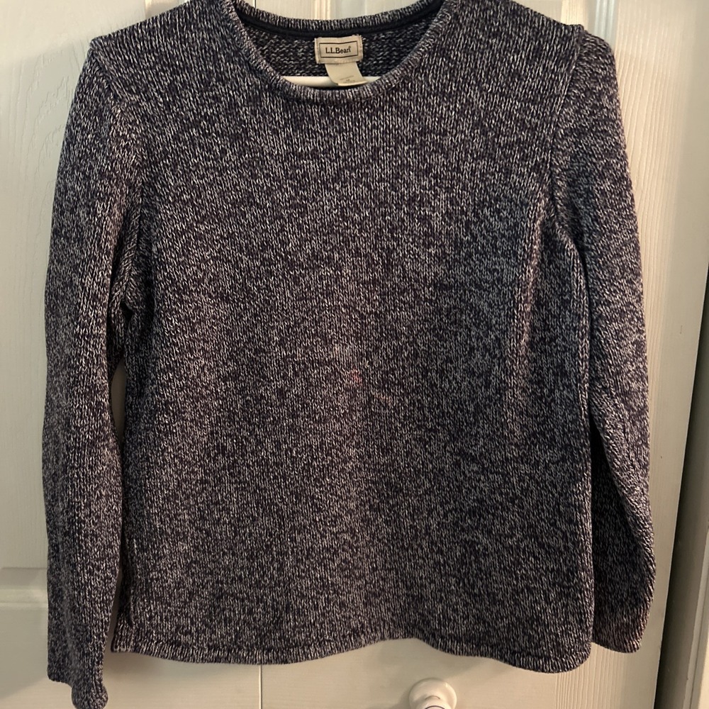Women's Medium LL Bean Knit‎ Sweater READ